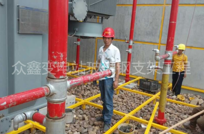 南方電網變電站玻璃鋼支架工程(圖2)